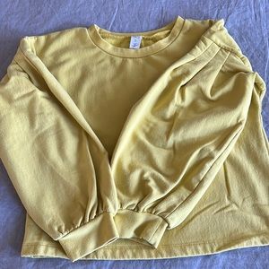 Nordstrom 1901 puff sleeve sweatshirt